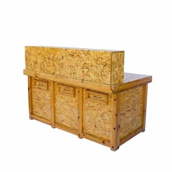 Designer Bar Riser (Wood) (2 Units of 0.90 m) for rent – Harmonia | Rentlyz