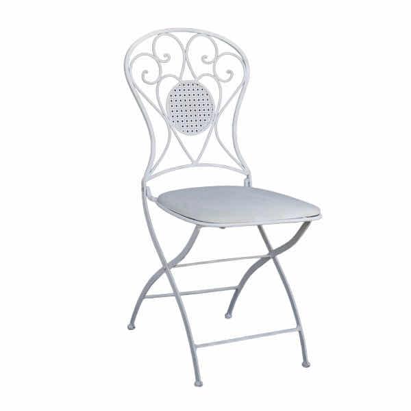 White Iron Chair with English Design for rent – Sugoy Design | Rentlyz
