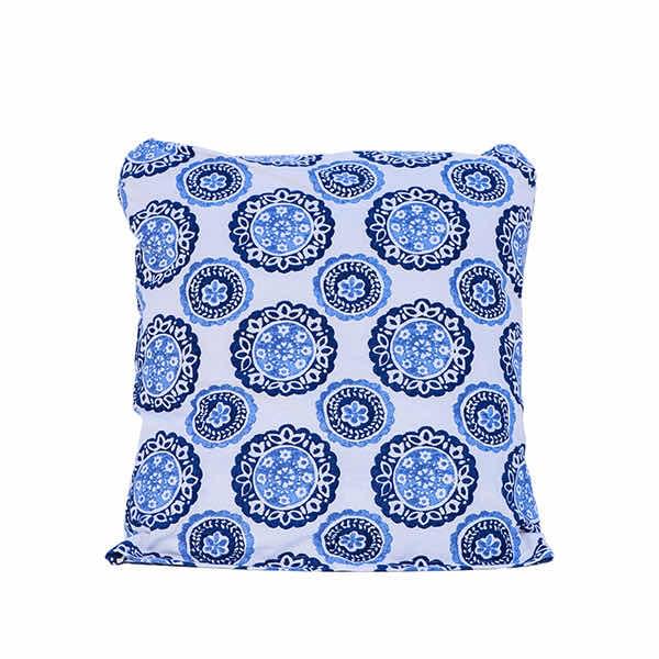 60x60 Blue Greek Pillow for rent – Harmonia | Rentlyz