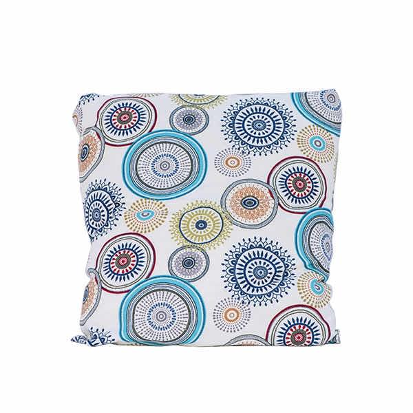 60x60 Colorful Greek Pillow for rent – Harmonia | Rentlyz
