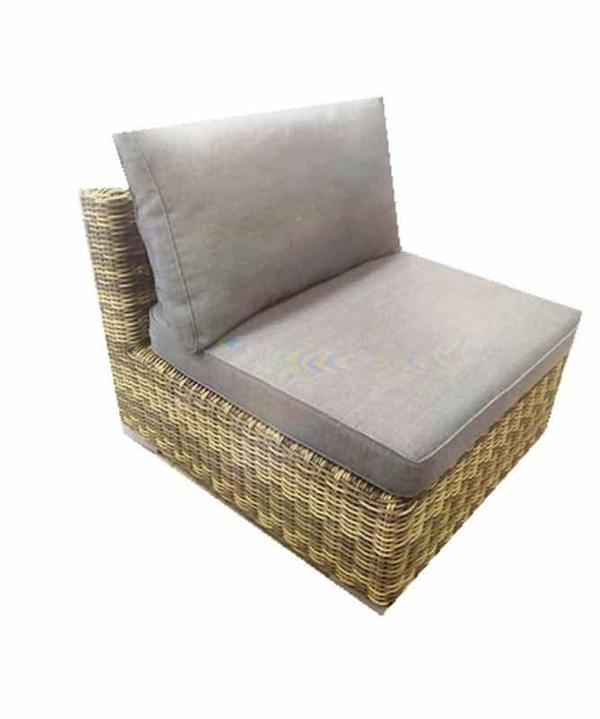 Single Rattan Sofa Cypress for rent – Harmonia | Rentlyz