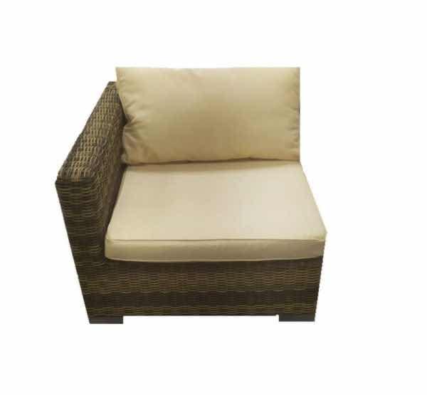Corner Rattan Sofa Cypress for rent – Harmonia | Rentlyz