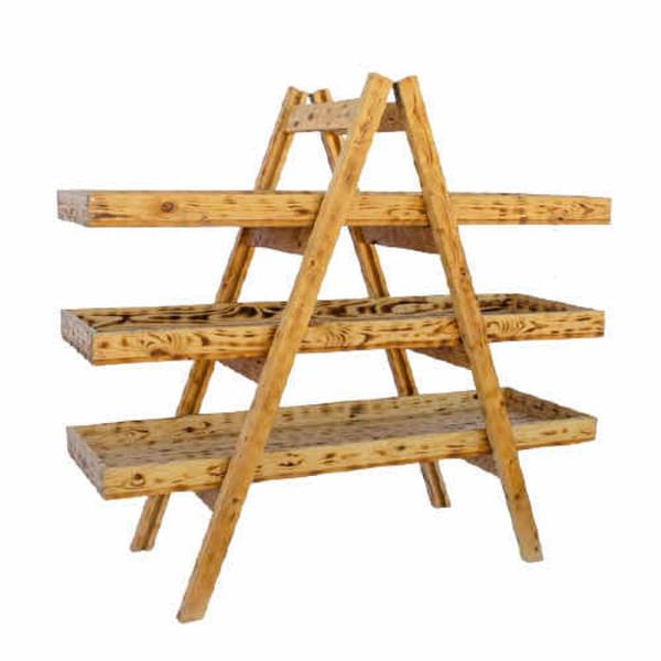 Wooden Shelf Ladder for rent – Harmonia | Rentlyz