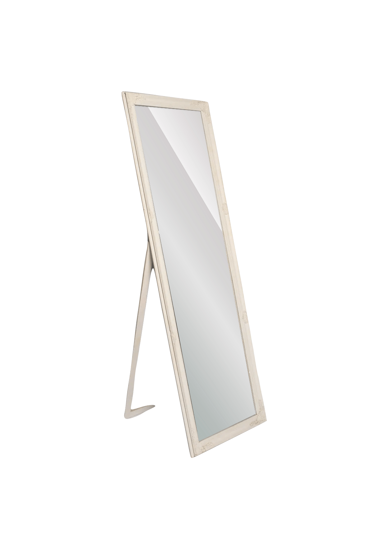 White Standing Full-Length Mirror for rent – Harmonia | Rentlyz