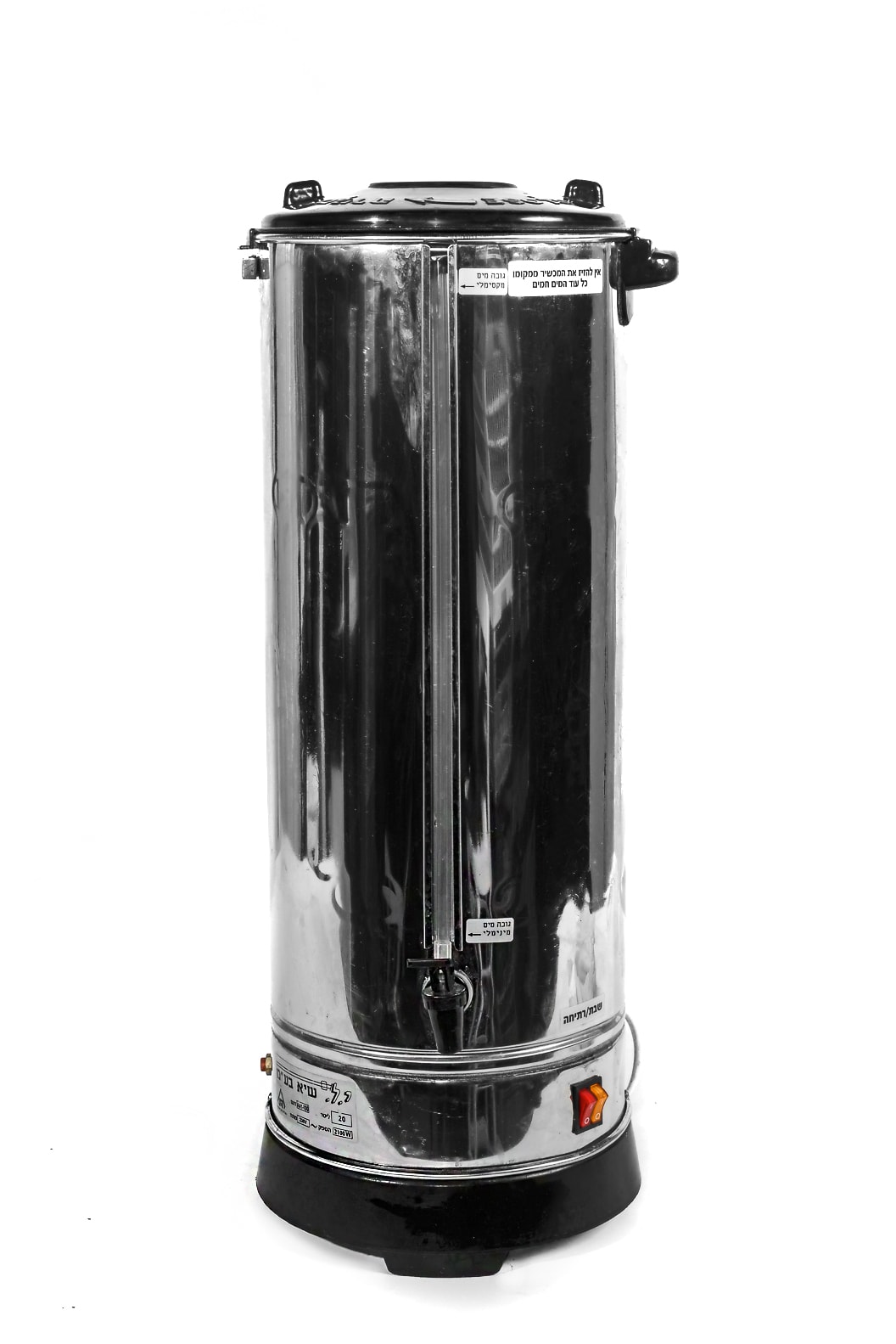 Electric Water Boiler for 100 Cups for rent – Tamir Aruim | Rentlyz