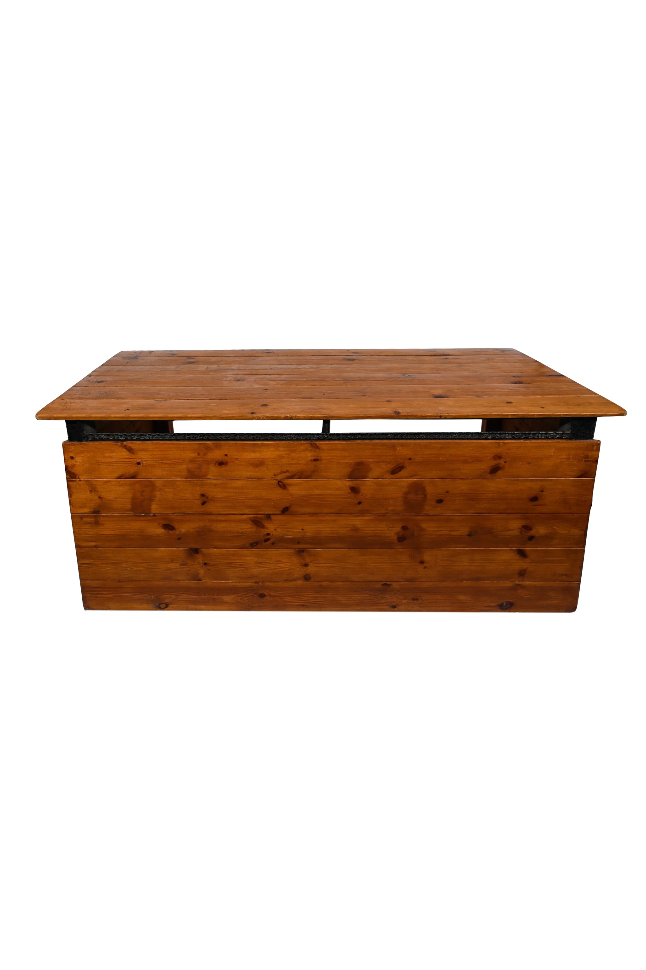 Natural Wood Sideboard with Skirt for rent – Tamir Aruim | Rentlyz