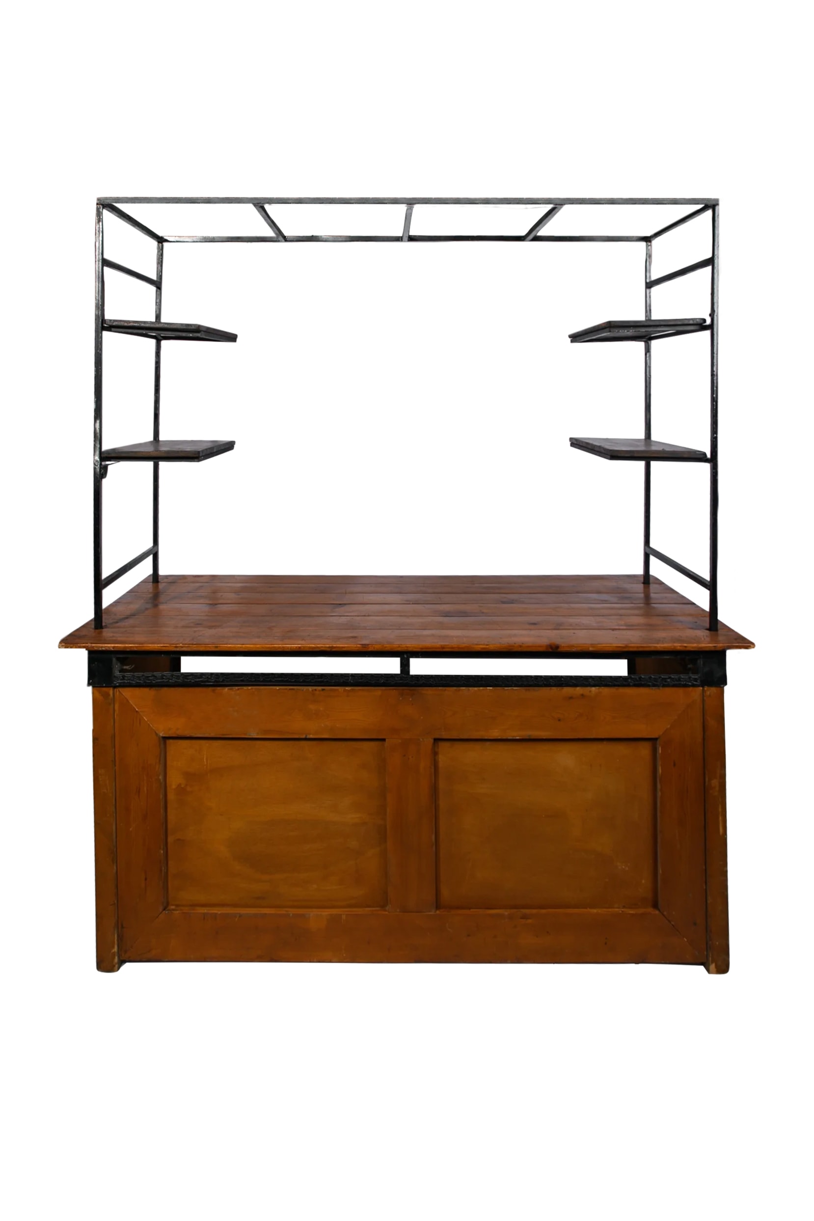 Natural Wood Sideboard with Skirt and Bridge (Golan) for rent – Tamir Aruim | Rentlyz