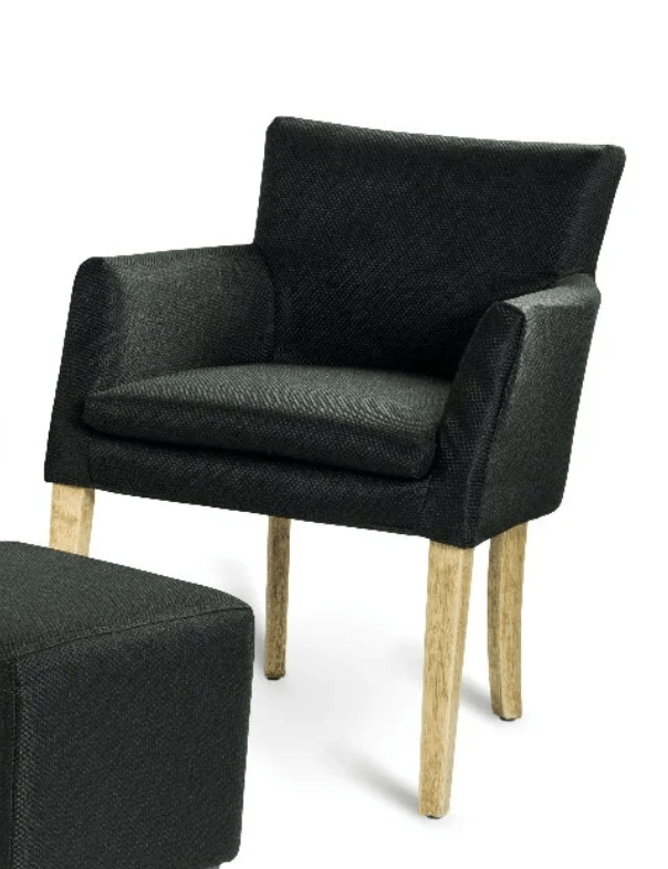Black Armchair for rent – Kaplan | Rentlyz
