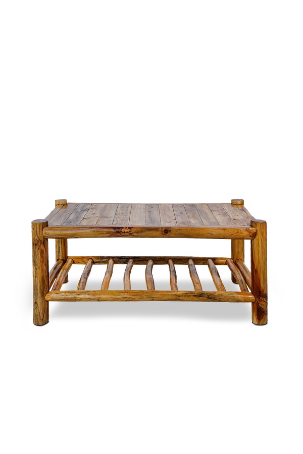 Teak Wood Table for rent – Harmonia | Rentlyz