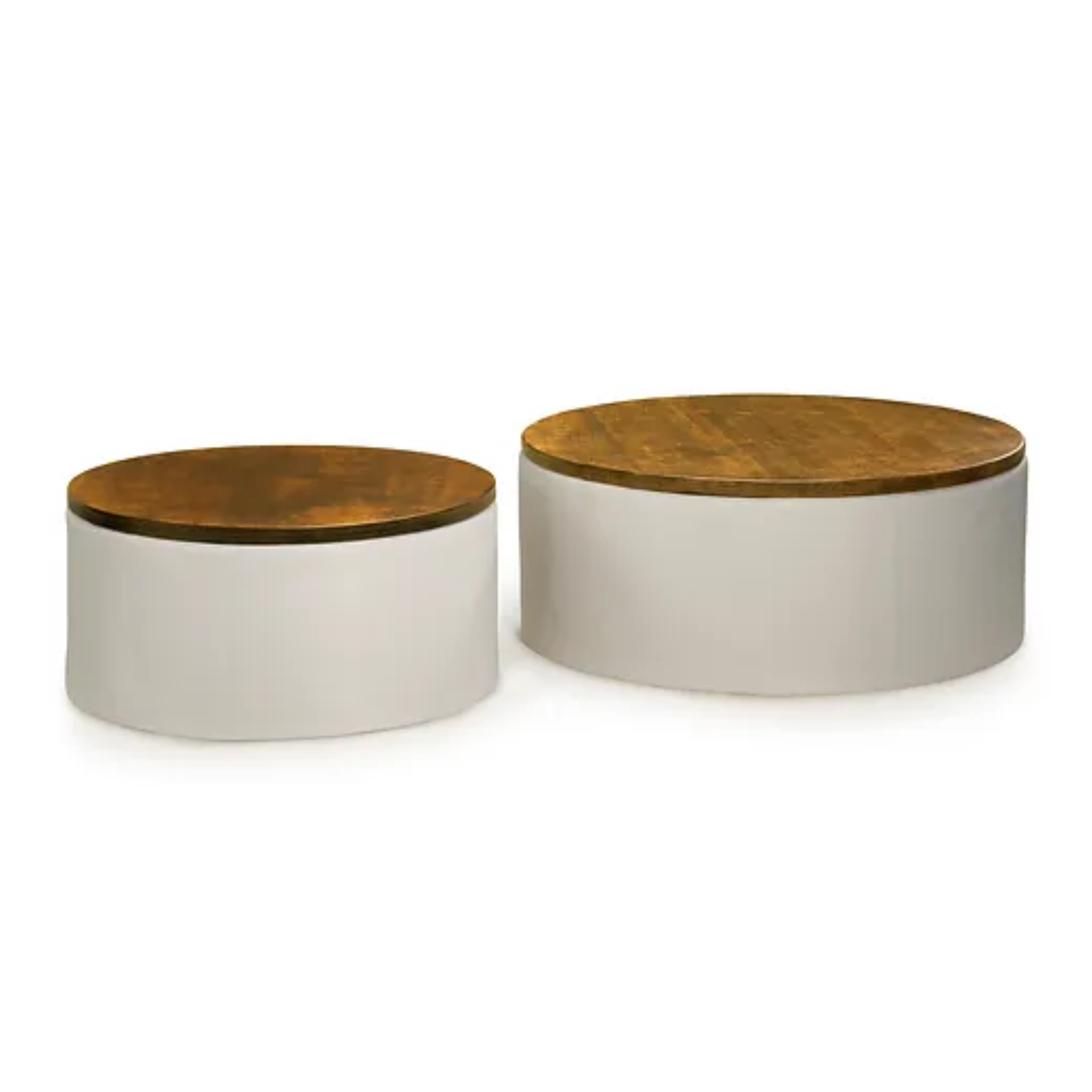 White Ottoman Table for rent – Kaplan | Rentlyz
