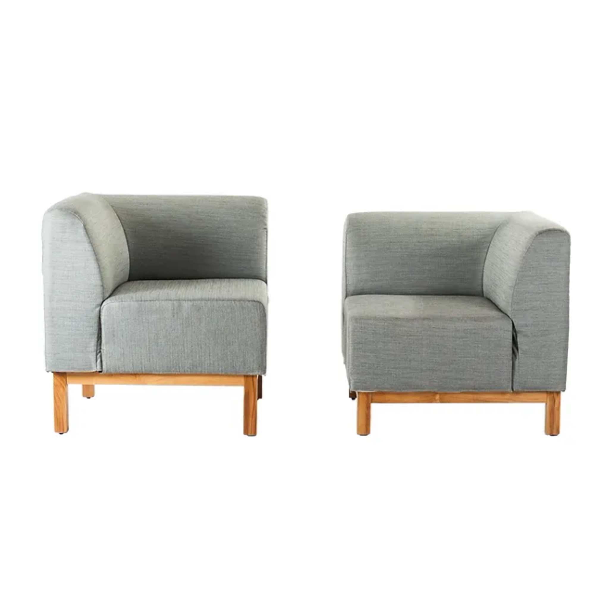 Gray Corner Sofa for rent – Kaplan | Rentlyz