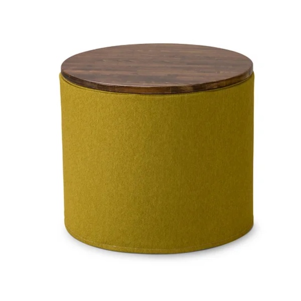 Yellow Ottoman Table for rent – Kaplan | Rentlyz