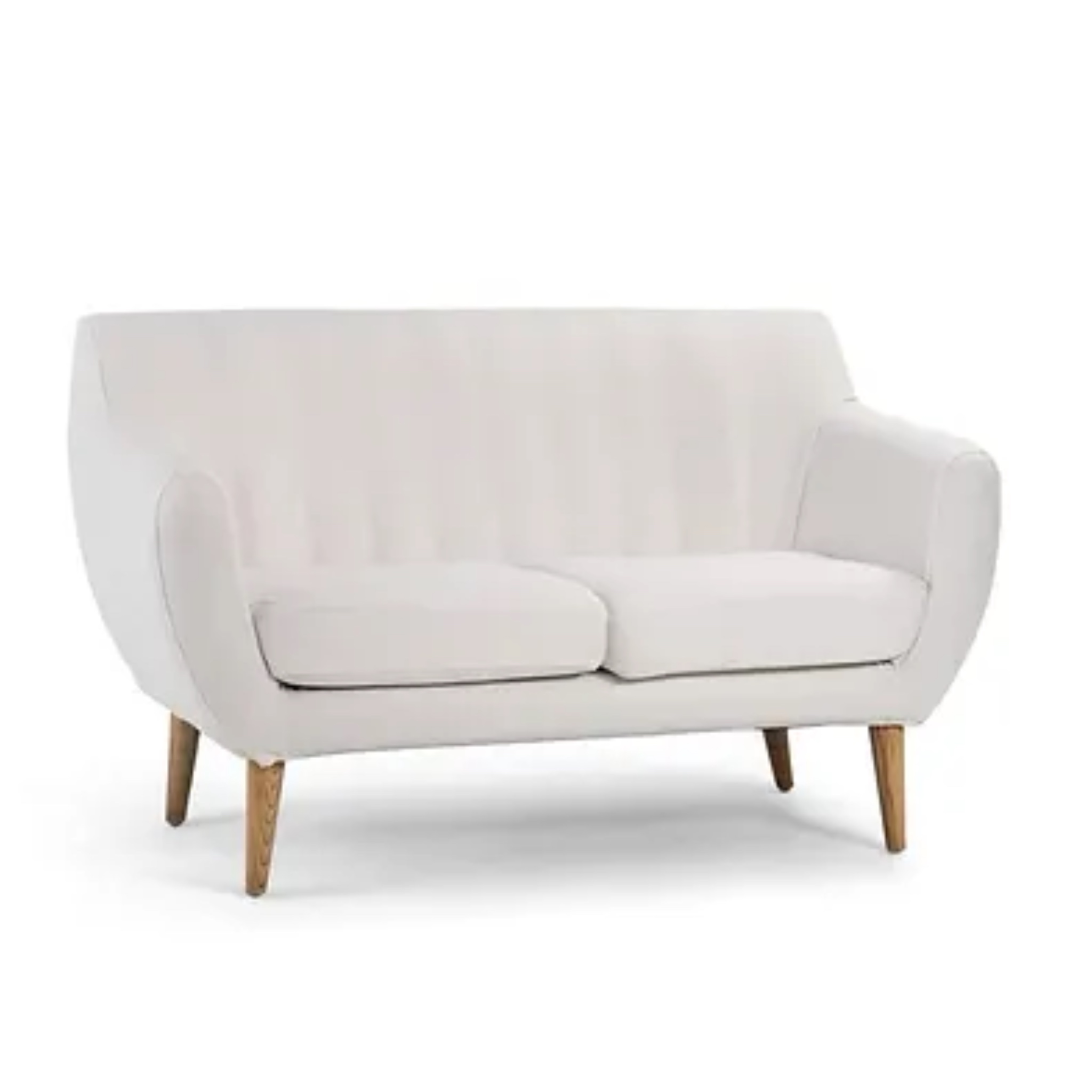 White Two-Seater Sofa for rent – Kaplan | Rentlyz
