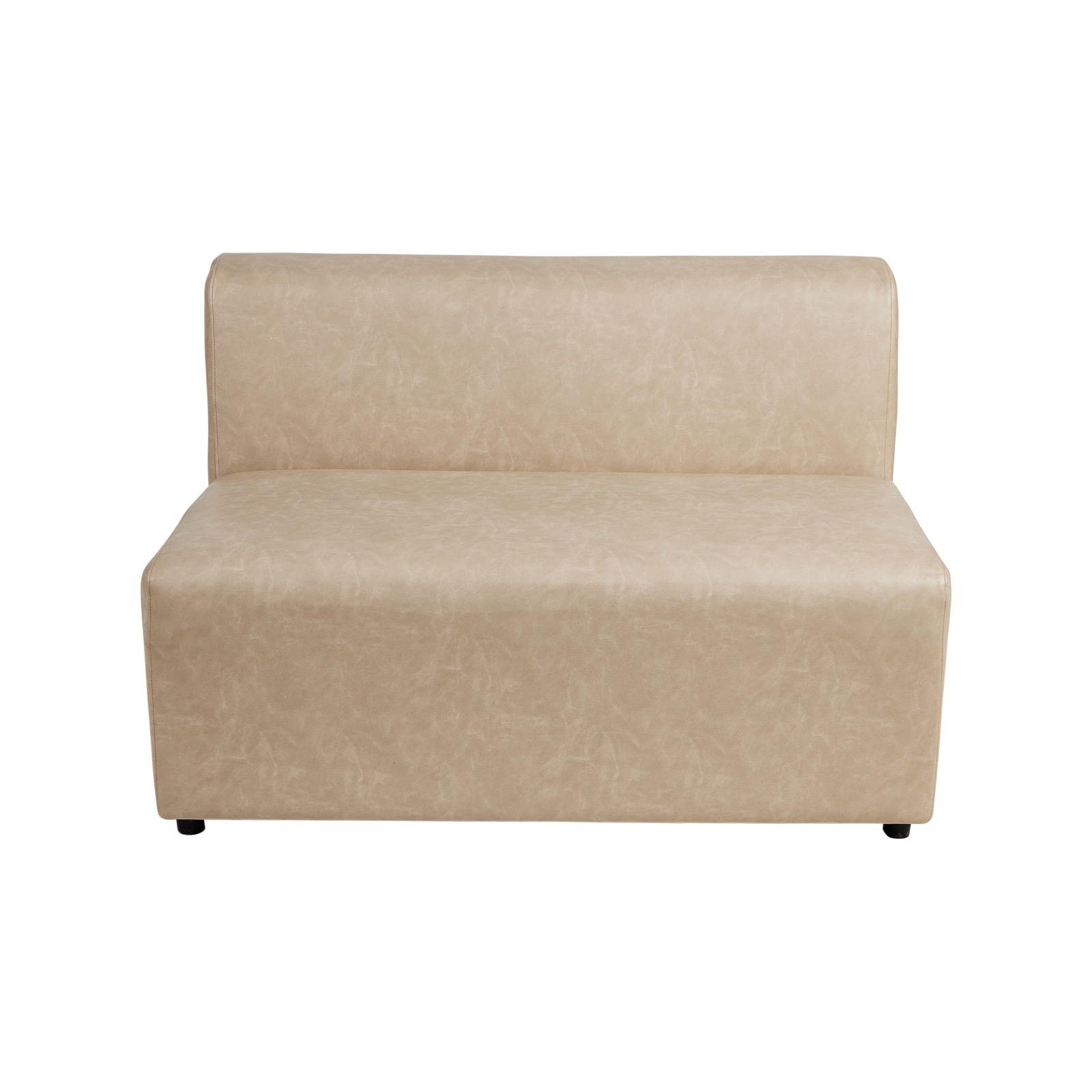 Cream Double Skai Sofa for rent – Harmonia | Rentlyz