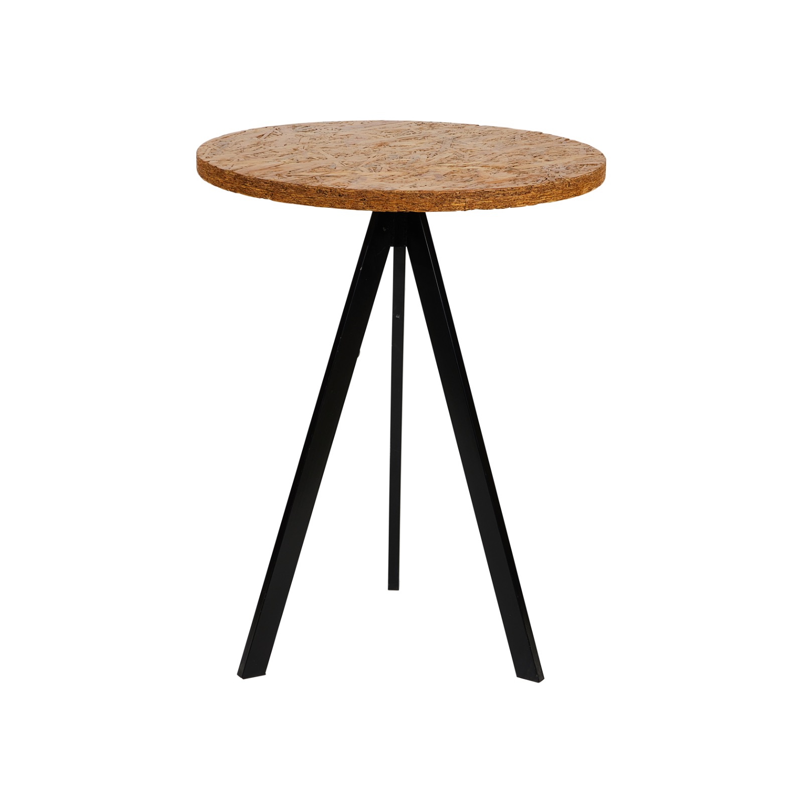 Natural Wood Bar Table with Black Tripod Leg for rent – Harmonia | Rentlyz