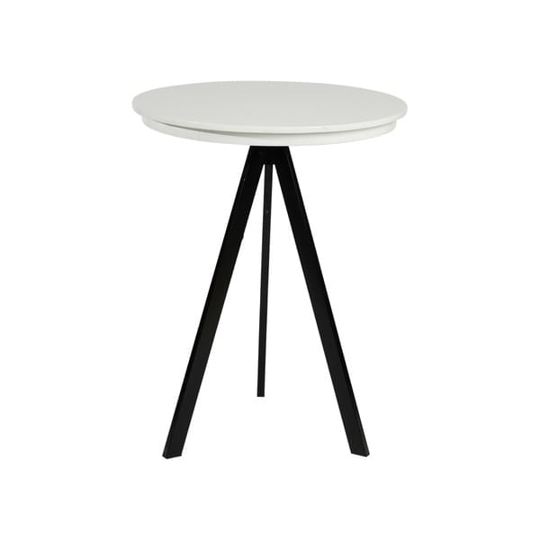 Bar Height Table with White Top and Black Leg for rent – Tamir Aruim | Rentlyz