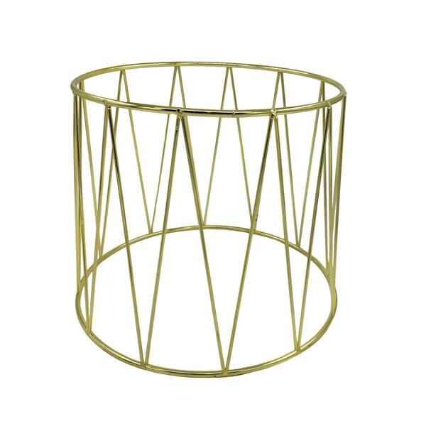 High Gold Zigzag Table Riser for rent – Harmonia | Rentlyz