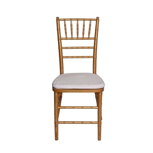 Gold Party Chair with Removable Upholstery for rent – Sugoy Design | Rentlyz