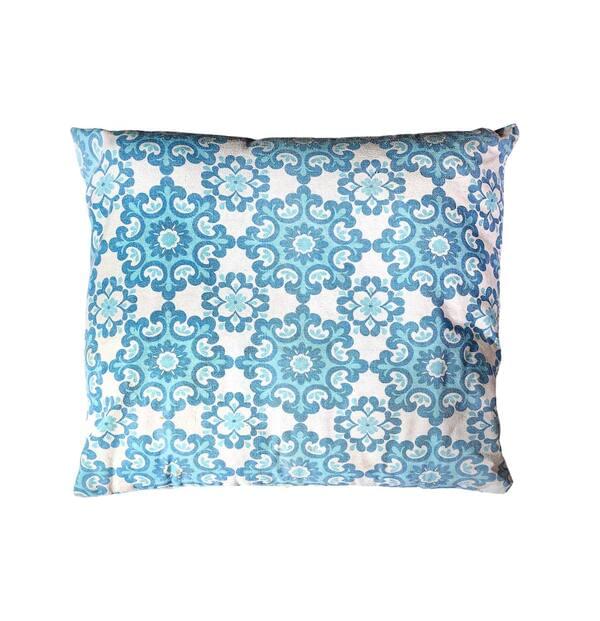 Light Blue Mantra Pillow for rent – Harmonia | Rentlyz