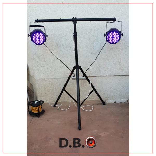 Pair of Ultra Violet Cannons on Stand for rent – DBO | Rentlyz