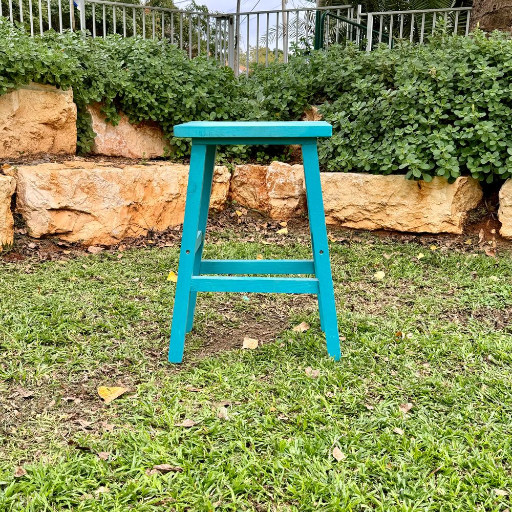 High Blue Stool for rent – GuestLine | Rentlyz