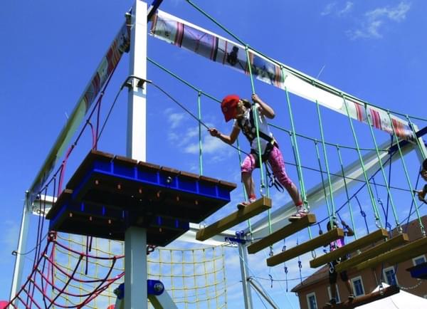 Modular German Rope Park for rent – Sport Attraction | Rentlyz