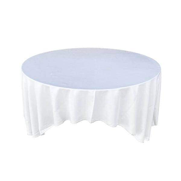 White Linen Square Tablecloth 3x3 for rent – Harmonia | Rentlyz