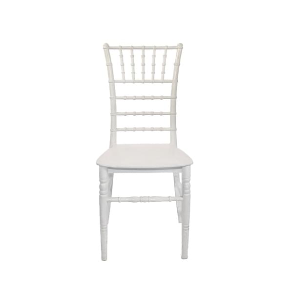 White Particher Chair for rent – Tamir Aruim | Rentlyz