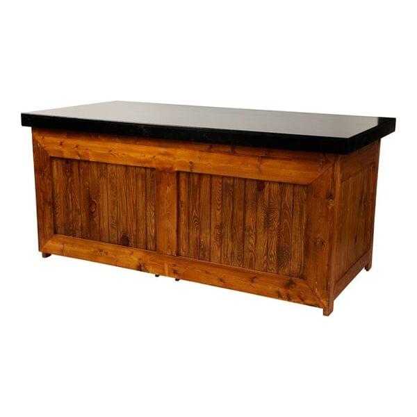 Black Wood Butcher Block for rent – Anwar | Rentlyz