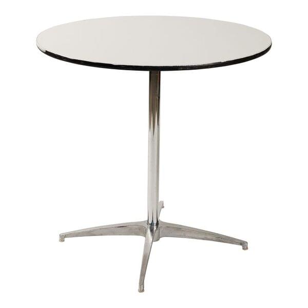 White Round Table for rent – Anwar | Rentlyz