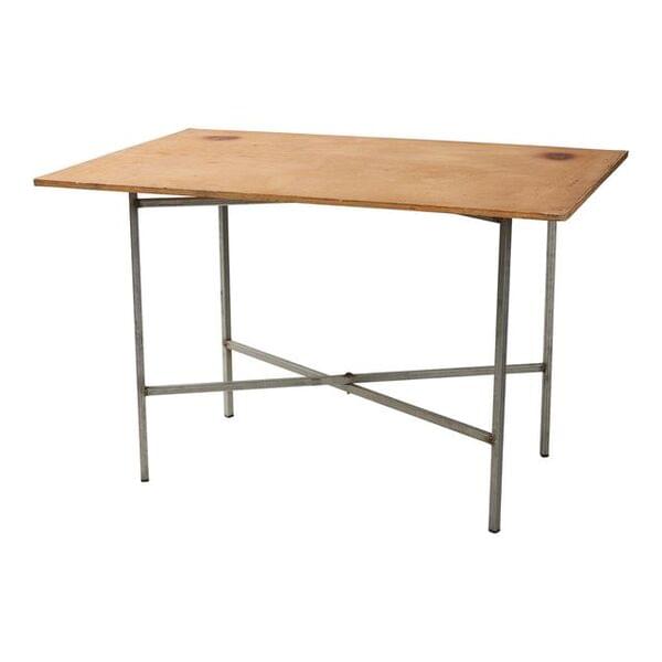 Square Wooden Pallet Table for rent – Anwar | Rentlyz
