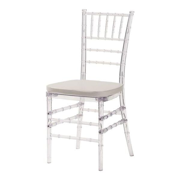 White Cushion for Chair for rent – Anwar | Rentlyz