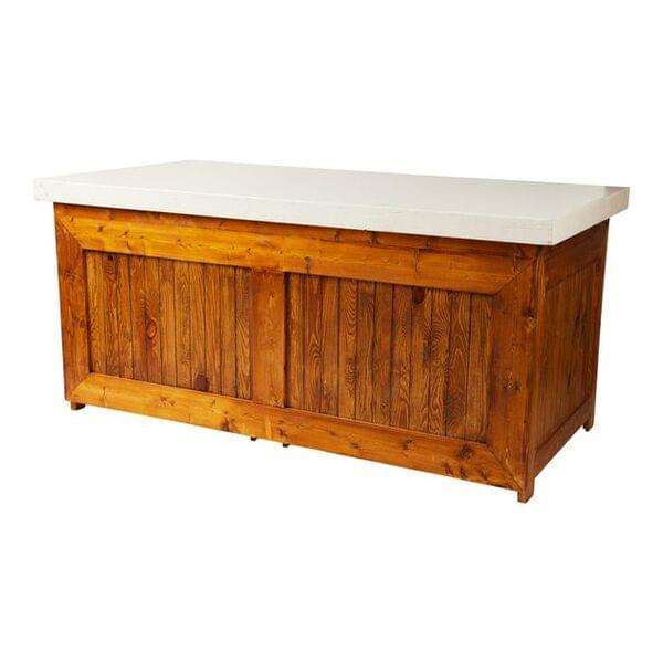 White Wood Butcher Block for rent – Anwar | Rentlyz