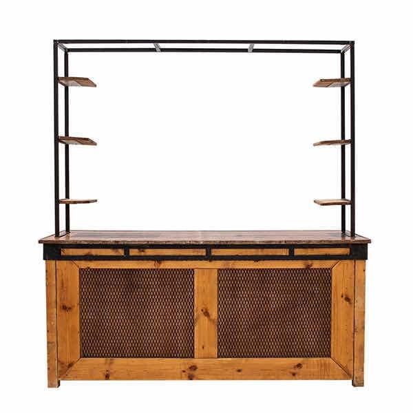 Nogus Butcher/Sideboard with Ladder and Shelves for rent – Harmonia | Rentlyz