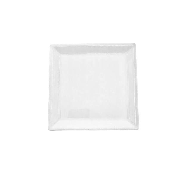 White Square Tapas Dish for rent – Harmonia | Rentlyz