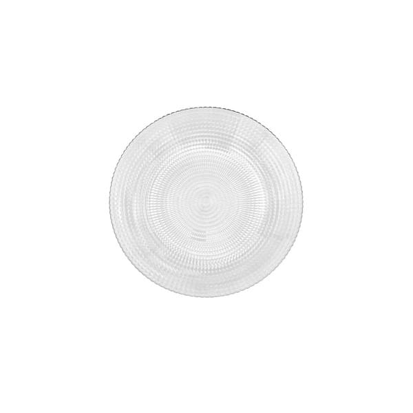Frosted Glass Plate (Dessert) for rent – Harmonia | Rentlyz