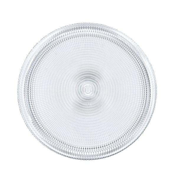 Textured Glass Main Plate for rent – Harmonia | Rentlyz