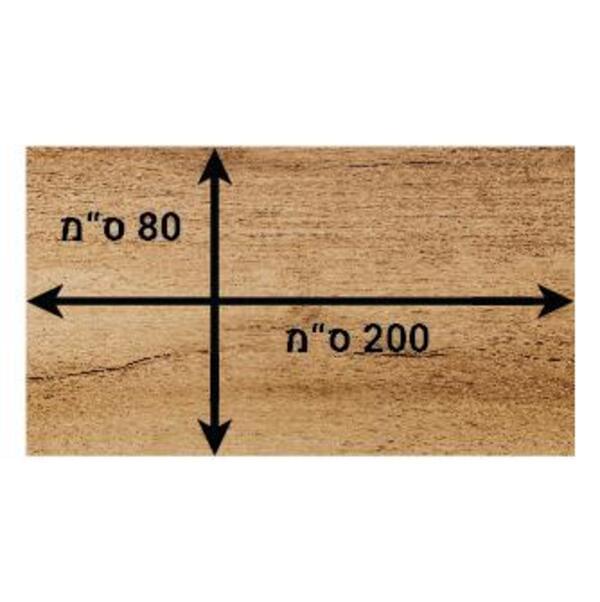 Rectangular Wooden Pallet Table 200x80 cm - Seats 8-10 for rent – Karma | Rentlyz