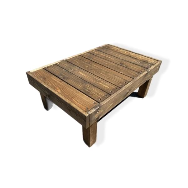 Natural Wood Futon Table for rent – Karma | Rentlyz