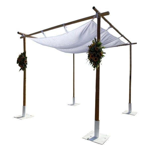 Standing Bamboo Chuppah for rent – Karma | Rentlyz