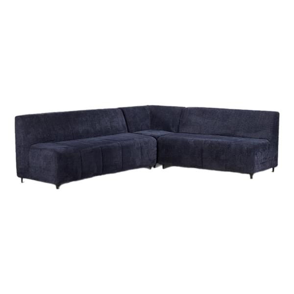 'Bot' Blue Corner Sofa for rent – Sugoy Design | Rentlyz