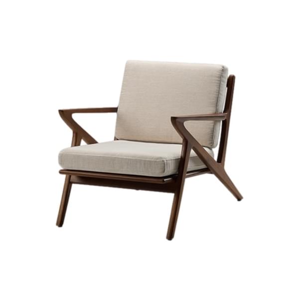 'Novo' Linen Armchair for rent – Sugoy Design | Rentlyz