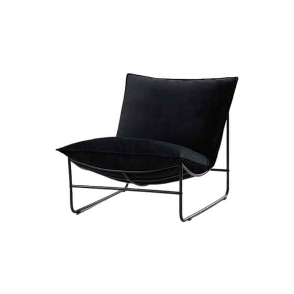 'Emilia' Black Armchair for rent – Sugoy Design | Rentlyz