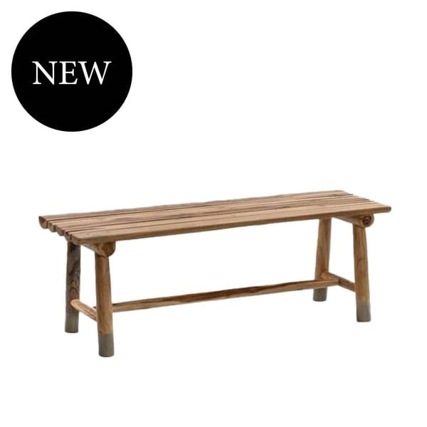 Wooden Bench for rent – Karma | Rentlyz