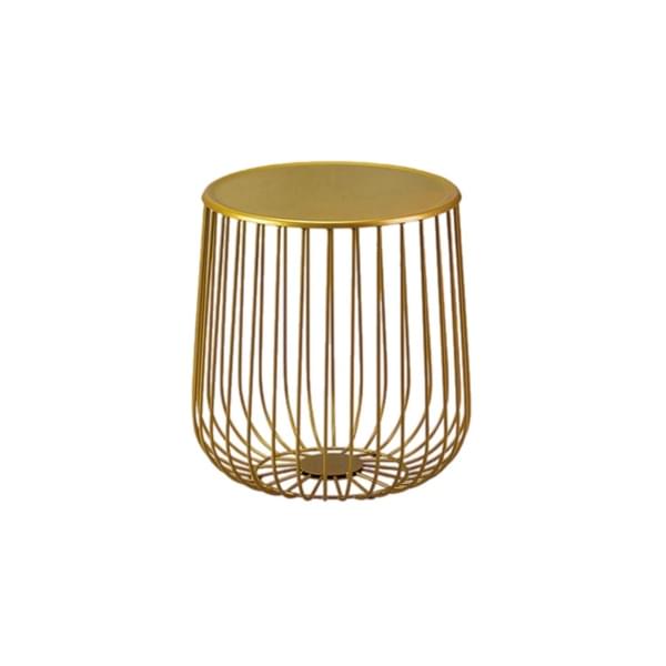 Small 'Tuli' Gold Table for rent – Sugoy Design | Rentlyz