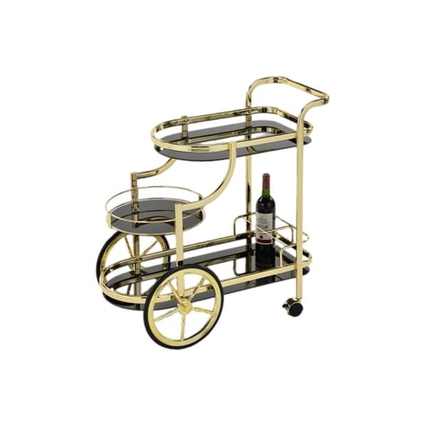 Beverage Cart - Gold for rent – Sugoy Design | Rentlyz