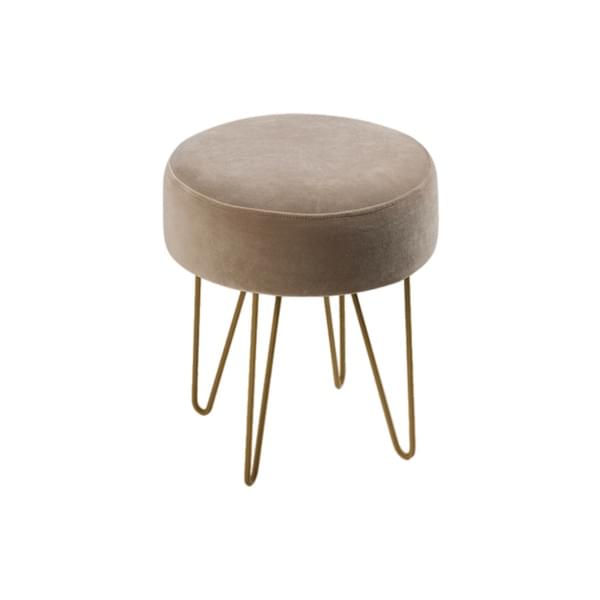 'Raphael' Champagne Footstool for rent – Sugoy Design | Rentlyz