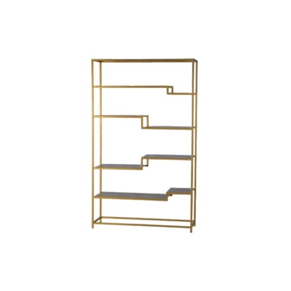 Gold Staircase Bookshelf for rent – Sugoy Design | Rentlyz