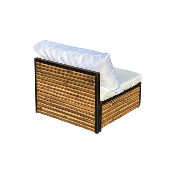 Modular Bamboo Sofa Center for rent – Karma | Rentlyz