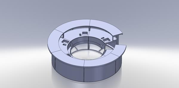 Round Bar Diameter 3.6 - Wood Cladding for rent – Sugoy Design | Rentlyz